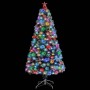 Árbol de Navidad con luces fibra óptica blanco y azul 120 cm en Decoración Festiva y Estacional | Comprar online en Foru.es