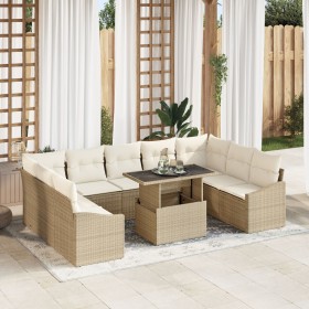 Comprar Conjunto de Sofá de Jardín de 10 Piezas