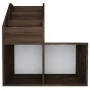 Revistero de niños madera ingeniería roble ahumado 71x30x78,5cm de vidaXL, Revisteros - Ref: Foro24-339520, Precio: 39,16 €, ...