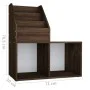 Revistero de niños madera ingeniería roble ahumado 71x30x78,5cm de vidaXL, Revisteros - Ref: Foro24-339520, Precio: 39,16 €, ...