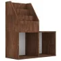 Plywood brown oak children's magazine rack 71x30x78.5 cm by vidaXL, Magazine racks - Ref: Foro24-339521, Price: 39,02 €, Disc...