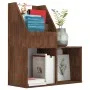 Plywood brown oak children's magazine rack 71x30x78.5 cm by vidaXL, Magazine racks - Ref: Foro24-339521, Price: 39,02 €, Disc...
