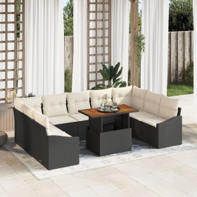Comprar Juego de Sofá de Jardín de 10 piezas con