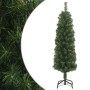 Árbol de Navidad artificial delgado y soporte PVC verde 120 cm en Decoración Festiva y Estacional | Comprar online en Foru.es