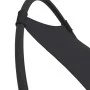 Schaukelliege mit Rädern aus Stahl und schwarzem Textilene-Gewebe von vidaXL, Liegen - Ref: Foro24-317603, Preis: 82,04 €, Ra...