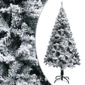 Árbol de Navidad artificial verde con nieve 120 cm en Decoración Festiva y Estacional | Comprar online en Foru.es