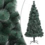 Árbol de Navidad artificial con soporte verde PET 120 cm en Decoración Festiva y Estacional | Comprar online en Foru.es