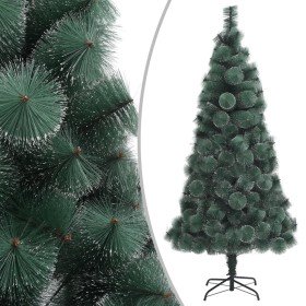 Árbol de Navidad artificial con soporte verde PET 120 cm en Decoración Festiva y Estacional | Comprar online en Foru.es