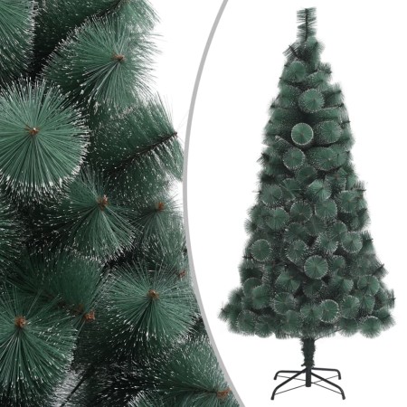 Árbol de Navidad artificial con soporte verde PET 120 cm en Decoración Festiva y Estacional | Comprar online en Foru.es