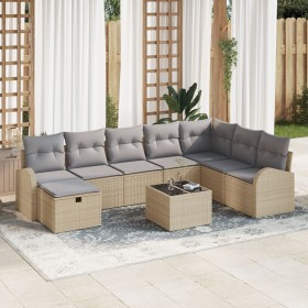 Comprar Conjunto de Sofá de Jardín de 9 Piezas