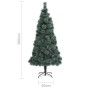 Árbol de Navidad artificial con soporte verde PET 180 cm en Decoración Festiva y Estacional | Comprar online en Foru.es
