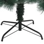 Árbol de Navidad artificial con soporte verde PET 210 cm en Decoración Festiva y Estacional | Comprar online en Foru.es