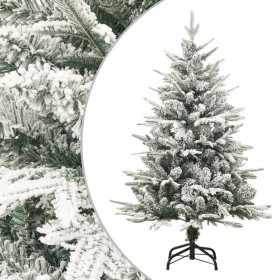 Árbol de Navidad artificial con nieve PVC y PE verde 120 cm en Decoración Festiva y Estacional | Comprar online en Foru.es
