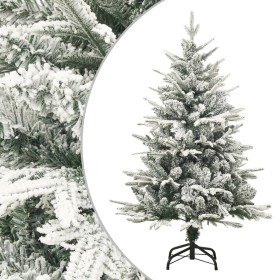 Árbol de Navidad artificial con nieve PVC y PE verde 120 cm en Decoración Festiva y Estacional | Comprar online en Foru.es