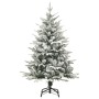 Árbol de Navidad artificial con nieve PVC y PE verde 120 cm en Decoración Festiva y Estacional | Comprar online en Foru.es