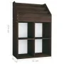 Children's magazine rack engineered wood smoked oak 71x30x114 cm by vidaXL, Magazine racks - Ref: Foro24-339534, Price: 73,94...