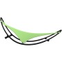 Tumbona mecedora con ruedas acero y tejido textilene verde de vidaXL, Tumbonas - Ref: Foro24-317606, Precio: 92,18 €, Descuen...