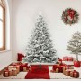 Árbol de Navidad artificial con nieve PVC y PE verde 180 cm en Decoración Festiva y Estacional | Comprar online en Foru.es