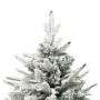 Árbol de Navidad artificial con nieve PVC y PE verde 180 cm en Decoración Festiva y Estacional | Comprar online en Foru.es