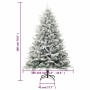 Árbol de Navidad artificial con nieve PVC y PE verde 180 cm en Decoración Festiva y Estacional | Comprar online en Foru.es