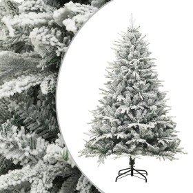 Árbol de Navidad artificial con nieve PVC y PE verde 240 cm en Decoración Festiva y Estacional | Comprar online en Foru.es