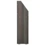 Revistero de niños madera ingeniería gris y Sonoma 71x30x114 cm by vidaXL, Magazine racks - Ref: Foro24-339533, Price: 82,64 ...