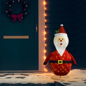 Papá Noel de Navidad decorativo con LED tela lujosa 120 cm en Decoración Festiva y Estacional | Comprar online en Foru.es