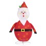Papá Noel de Navidad decorativo con LED tela lujosa 120 cm en Decoración Festiva y Estacional | Comprar online en Foru.es