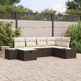 Comprar Conjunto de Sofás de Jardín de 6 Piezas