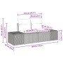 Conjunto de Sofá de Jardín de 6 piezas con Cojines Beige Ratán Sintético de , Sofás de exterior - Ref: Foro24-3359380, Precio...