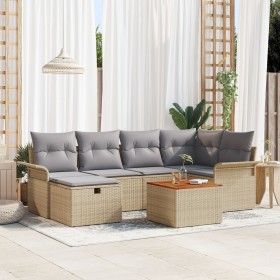 Comprar Conjunto de Sofá de Jardín de 7 Piezas