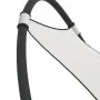 Rocking lounger with steel wheels and cream textilene fabric by vidaXL, Loungers - Ref: Foro24-317605, Price: 91,13 €, Discou...