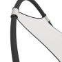 Tumbona mecedora con ruedas acero y tejido textilene crema de vidaXL, Tumbonas - Ref: Foro24-317605, Precio: 87,22 €, Descuen...