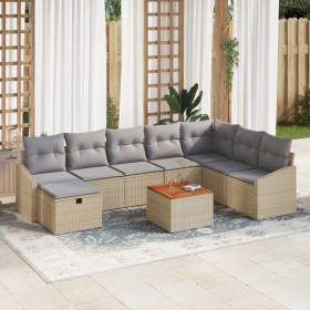 Comprar Conjunto de Sofá de Jardín de 9 Piezas