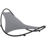 Tumbona mecedora con ruedas acero y tejido textilene gris de vidaXL, Tumbonas - Ref: Foro24-317604, Precio: 91,68 €, Descuent...