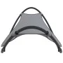 Rocking lounger with steel wheels and gray textilene fabric by vidaXL, Loungers - Ref: Foro24-317604, Price: 110,33 €, Discou...