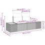 Juego de 5 piezas de sofá de jardín con cojines Beige de ratán sintético de , Sofás de exterior - Ref: Foro24-3359623, Precio...