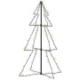 Árbol de Navidad 160 LEDs interior y exterior 78x120 cm en Decoración Festiva y Estacional | Comprar online en Foru.es