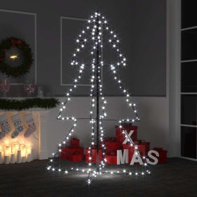 Árbol de Navidad 200 luces LED interior y exterior 98x150 cm en Decoración Festiva y Estacional | Comprar online en Foru.es