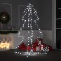 Árbol de Navidad 200 luces LED interior y exterior 98x150 cm en Decoración Festiva y Estacional | Comprar online en Foru.es