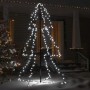 Árbol de Navidad 200 luces LED interior y exterior 98x150 cm en Decoración Festiva y Estacional | Comprar online en Foru.es