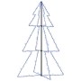 Árbol de Navidad 200 luces LED interior y exterior 98x150 cm en Decoración Festiva y Estacional | Comprar online en Foru.es