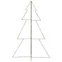 Árbol de Navidad 240 luces LED interior y exterior 118x180 cm en Decoración Festiva y Estacional | Comprar online en Foru.es