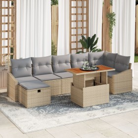 Comprar Juego de Sofás de Jardín de 8 Piezas con