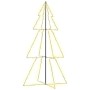 Árbol de Navidad 300 luces LED interior y exterior 120x220 cm en Decoración Festiva y Estacional | Comprar online en Foru.es