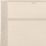 Tumbona de acero y tela textilene crema de vidaXL, Tumbonas - Ref: Foro24-317593, Precio: 74,89 €, Descuento: %