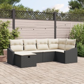 Comprar Conjunto de sofá de jardín de 6 piezas