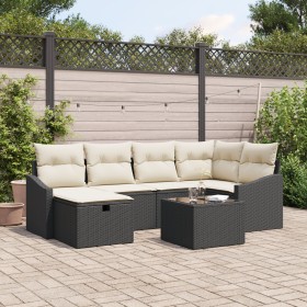 Comprar Conjunto de Sofá de Jardín de 7 Piezas