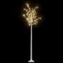 Árbol de Navidad LED blanco cálido sauce interior exterior 2,2m en Decoración Festiva y Estacional | Comprar online en Foru.es