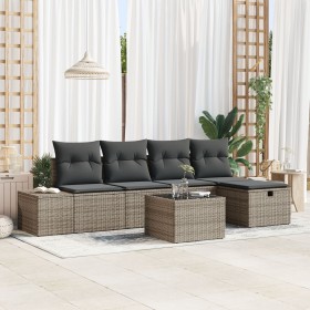 Comprar Conjunto de Sofá de Jardín de 6 Piezas